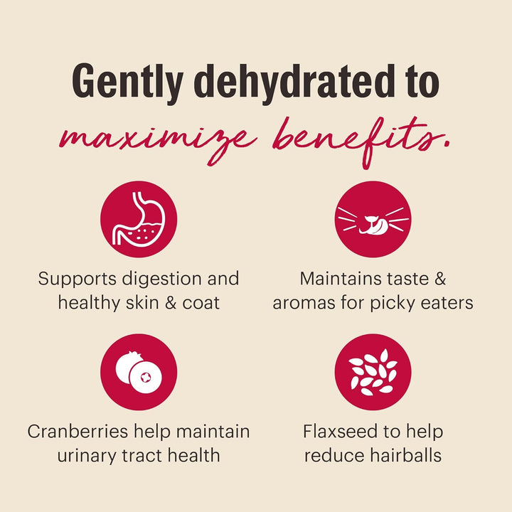 Dehydrated Grain Free Chicken Cat Food 4 Pound (Pack of 1)