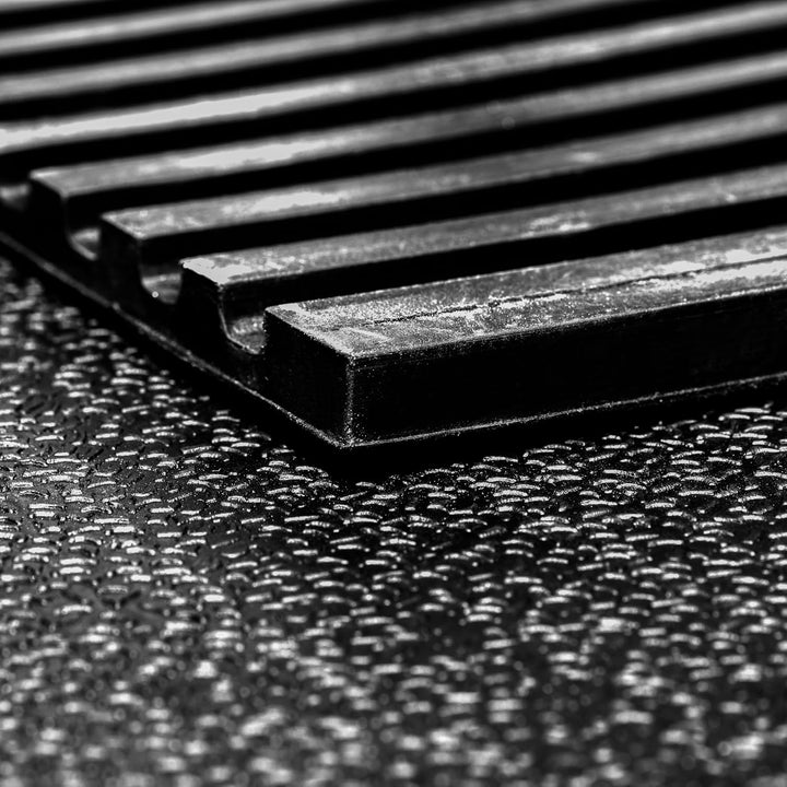 Heavy Duty Horse Stall Mats - Stable Mats, Durable 3/4 In. Thick Rubber Flooring - Solid Black - 3.5' X 6' Mat for Stables, and More - 42 In. X 72 In. Stall Mat