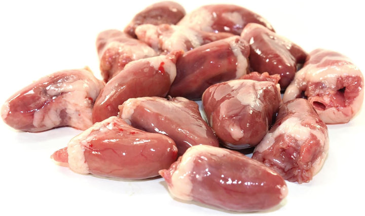 Frozen Raw Chicken Hearts for Dogs & Cats, 2-Lb (8-Pack) - Made in USA - Small-Batch Frozen Dog Food - Natural Chicken Heart Treats - Raw Food for Dogs