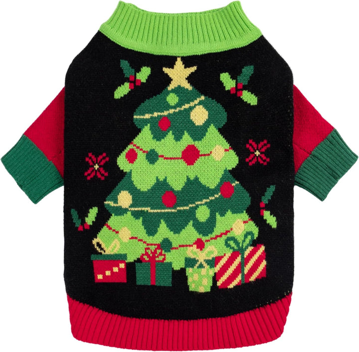 Pumpkin Dog Sweater, Thanksgiving Outfit for Small Dogs Boy Girl, Pet Outfit, Orange, Beige, Medium