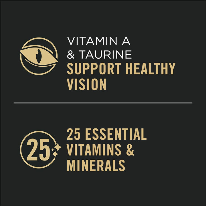 Gravy, High Protein Wet Cat Food Variety Pack, Complete Essentials Chicken and Turkey Favorites - (Pack of 24) 3 Oz. Cans