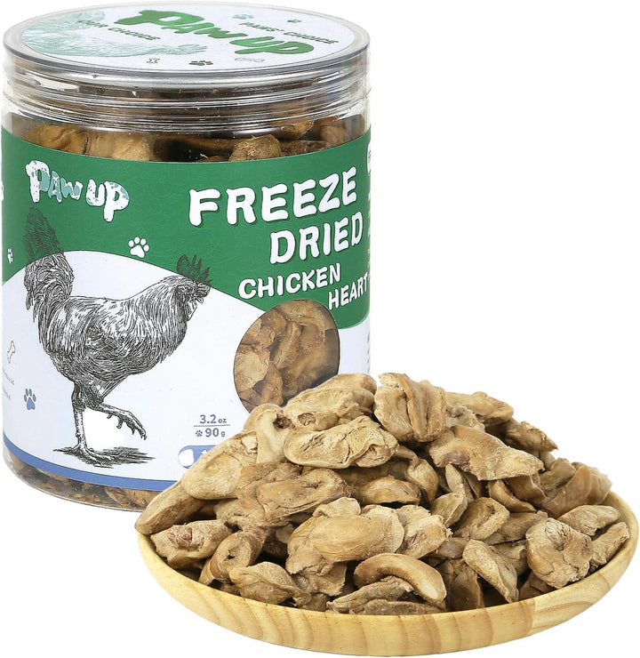 Freeze Dried Chicken for Dogs Cats, High Protein Raw Dog Food Topper, Single Fresh Ingredient Treats, 4.6Oz, Rawhide Free