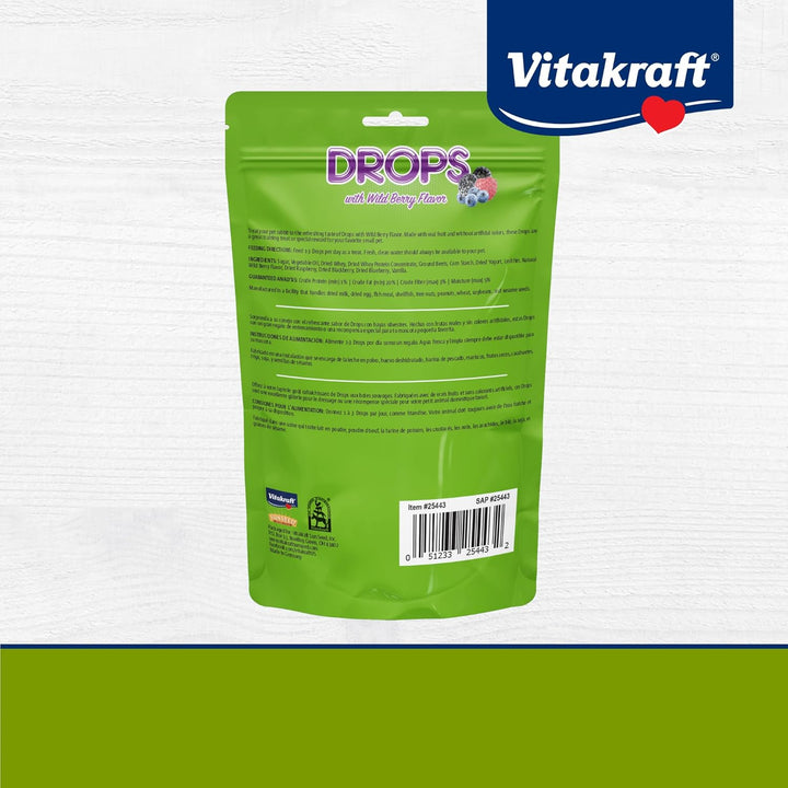 Drops Rabbit Treat - Wild Berry - Yogurt Treats for Rabbits Purple 5.3 Ounce (Pack of 1)