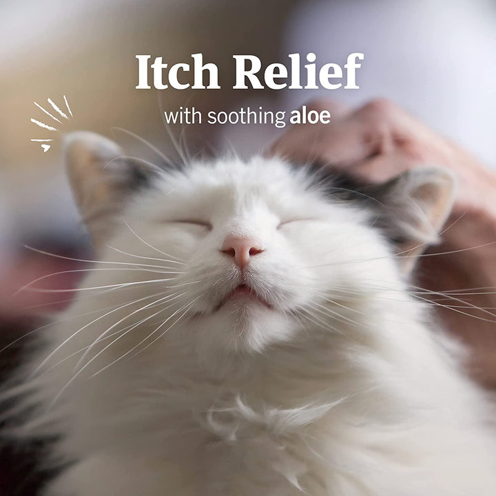 Ear Mite Treatment for Cats, Ear Mite Medicine Kills Ticks and Ear Mites to Relieve Itchiness, Ear Mite Drops Sooths Ears with Aloe, 3Oz