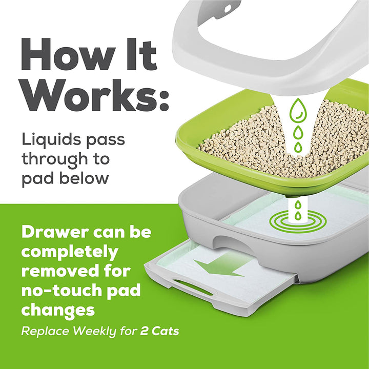 Purina  Cat Litter Breeze Pads Refill Pack Multi Cat Litter Pads - 8 Ct. Bag