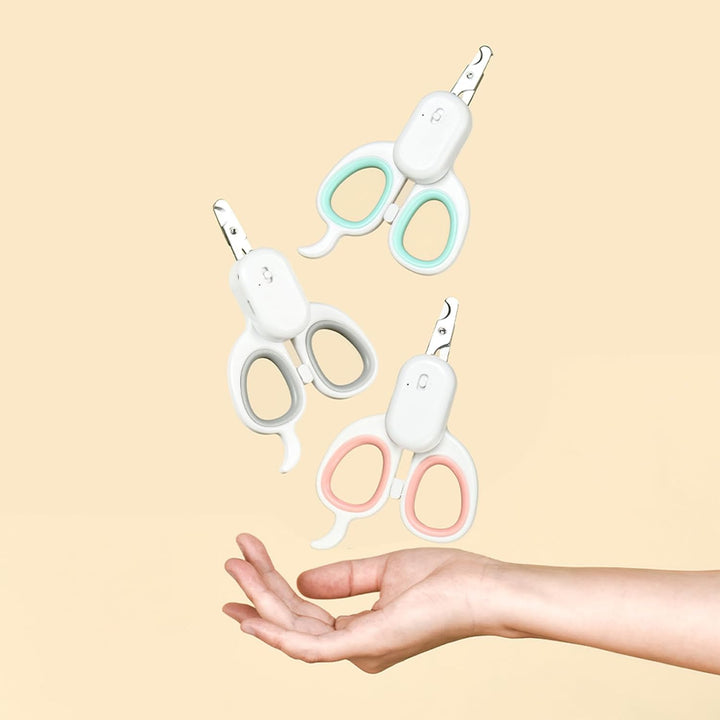 Pet Nail Clipper with LED & -U-V Light, Cat Claw Trimmer with Ultra Bright LED Light for Nail Bloodline to Avoid over Cutting, Sharp Angled Blade Grooming Tool for Dog Cat Rabbit Small Animals