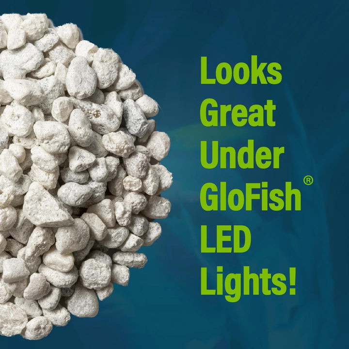 Aquarium Gravel 5 Pounds, White, Complements  Tanks (29022)