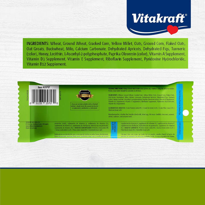 Guinea Pig Fruit & Honey Treat Sticks 2 Pack, 3.5 Ounce