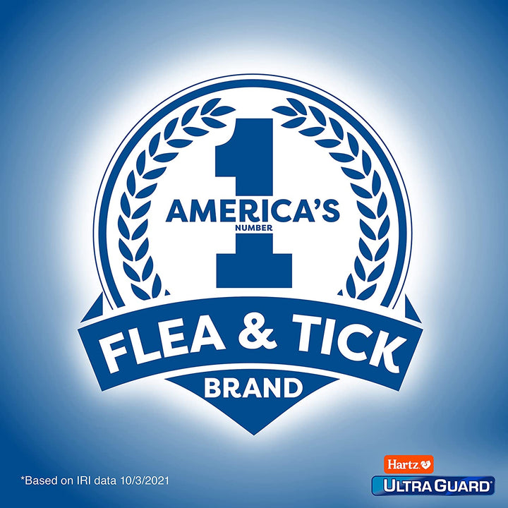 Ultraguard plus Flea & Tick Collar for Dogs and Puppies, 7 Month Flea and Tick Prevention and Protection per Collar, Reflective Orange, up to 22 Inch Neck