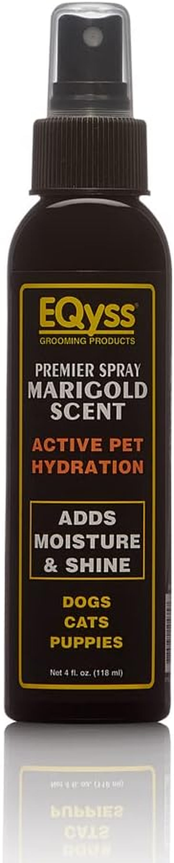 Premier Pet Spray Marigold Scent - Moisturizes & Conditions for Healthy Skin/Coat, Non-Greasy, Adds Shine - Great for Dogs, Cats, Puppies (4 Oz)