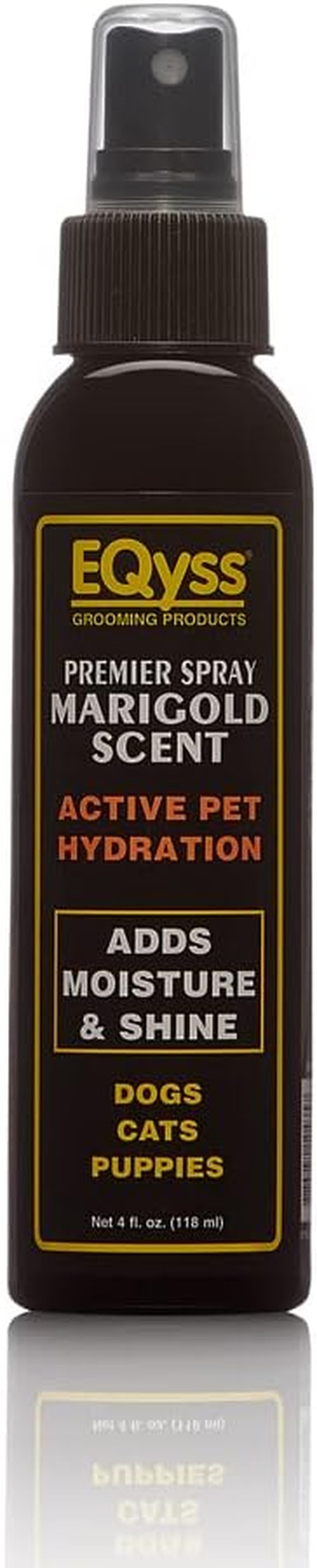 Premier Pet Spray Marigold Scent - Moisturizes & Conditions for Healthy Skin/Coat, Non-Greasy, Adds Shine - Great for Dogs, Cats, Puppies (4 Oz)