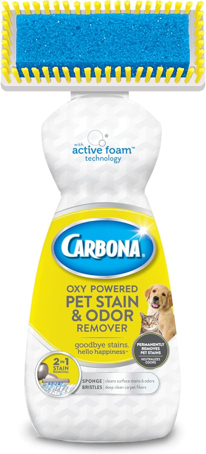 Oxy-Powered Pet Stain & Odor Remover | Carpet Cleaner for Pets | 13.5Oz