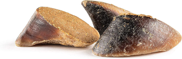 Filled Cow Hooves for Dogs, Cow Hoofs for Dogs, Natural Dog Chews, Stuffed Bones (Bully Stick Flavor) 5 Pack