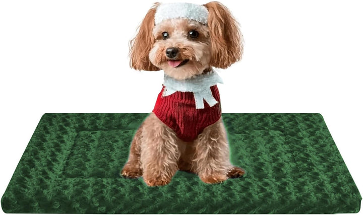 Dog Bed Mat - Dog Crate Pad - Reversible Dog Mat for Pet Comfort - Soft Bed Crate Pads with Dual-Sided Design for All Seasons - Durable, Machine Washable Mat for Crates, Travel, and Home