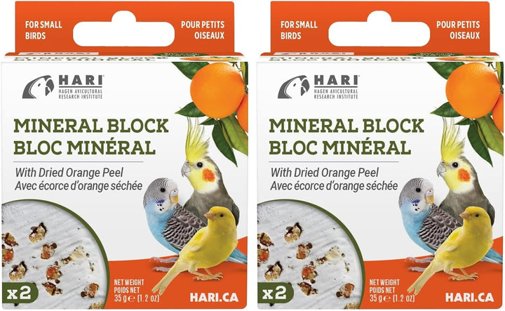 Mineral Block for Birds with Dried Vegetables, Calcium Supplement Bird Treat
