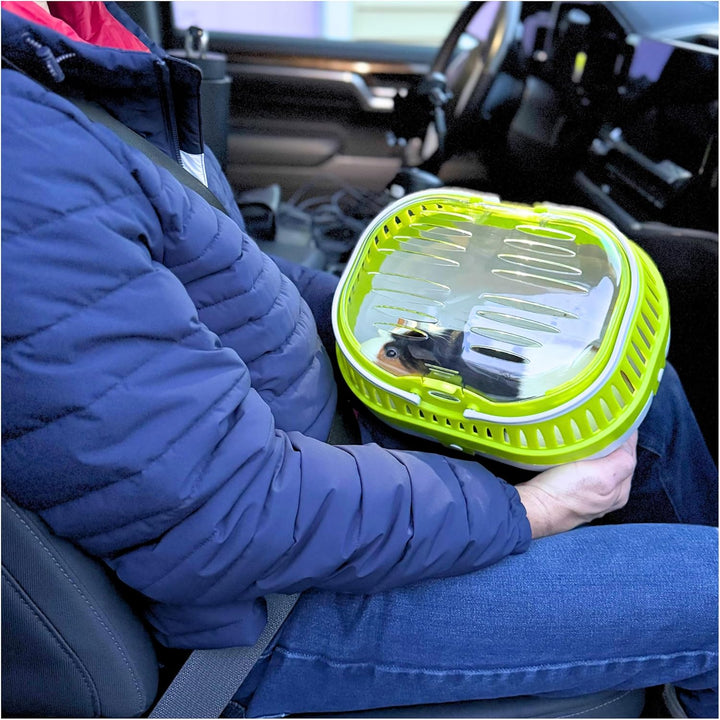 Pico Transport Crate, Small Pet Carrier, Portable Travel Carrier, for Small Pets, Hamsters, Guinea Pig, Lizards