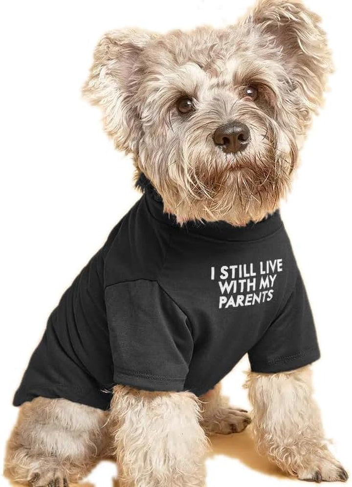 Cute Dog Clothes,Dog T Shirt for Medium Dogs.Dog Clothes for Small Dogs Girl Boy,Puppy.Breathable Soft Dog Costume Pet Dogs Cats,Pet Pullover Jumper,Cat Clothes (M-(7~11Lb), Chest~16", Khaki)