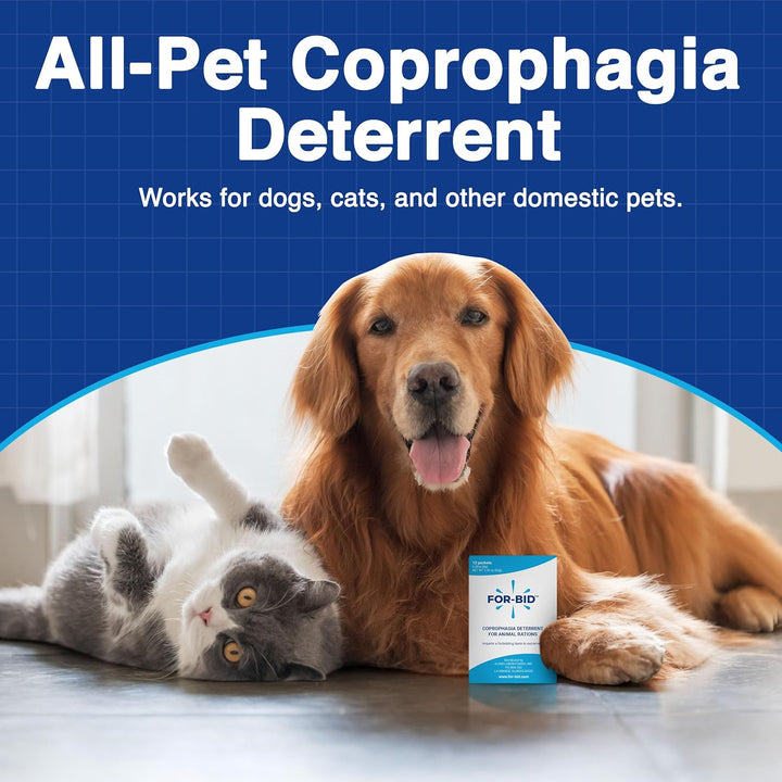 Stool Eating Deterrent for Dogs & Cats – Vet-Recommended Coprophagia Deterrent for Dogs for 50+ Years – Effective, Pet Safe, Helps Reduce Odors & Won'T Alter Food Taste – Made in the USA