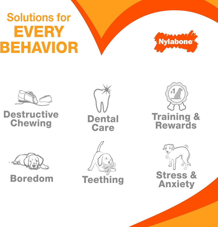 Ring Bone Chew Toy for Puppies, Puppy Teething Toys, Puppy Enrichment Toys, Chicken Flavor, X-Small Dogs - up to 15 Lbs, 1 Count