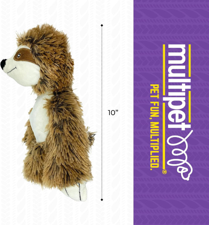 Bark Buddies Sloth Dog Plush Toy - Squeaky Dog Toy for All Dogs - Extra Soft Plush Dog Toy - Stuffed Animal Dog Toy for Cuddling & Playing - Cute Dog Pet Toy (10")