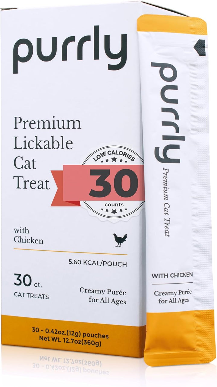 Healthy Premium Cat Treats Snack Topper Tuna Variety Bundle (90 Count) Lickable Wet Squeezable Hydrating Interactive Seafood Grain-Free Naturally Flavored Non-Gmo No-Preservative