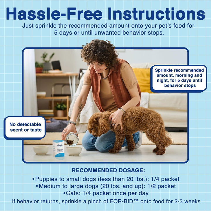 Stool Eating Deterrent for Dogs & Cats – Vet-Recommended Coprophagia Deterrent for Dogs for 50+ Years – Effective, Pet Safe, Helps Reduce Odors & Won'T Alter Food Taste – Made in the USA