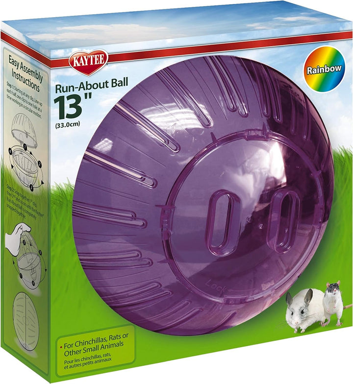 7" Clear Run-About Exercise Ball for Pet Hamsters & Gerbils