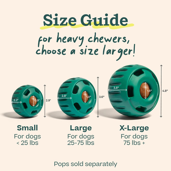 Pupsicle - Long-Lasting Interactive Dog Toy to Keep Your Pup Busy and Distracted - Safe for Dogs - Low-Mess Design - Dog Toys for Medium and Large Dogs 25-75 Lbs