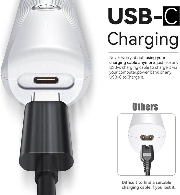 Cat Grooming Clippers Kit with Paw Trimmer, 3 in 1 Electric Pet Hair Trimmer Supplies for Thick Matted Hair, Heavy Coat Butt Shaver Cat Razor Fur Trimmer for Dogs at Home