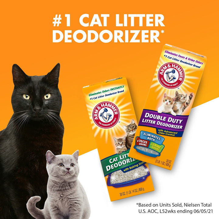 Cat Litter Deodorizer Double Duty, 30 Oz, 6 Pack