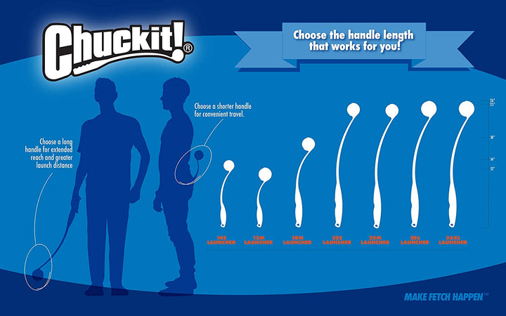 Glow in the Dark Bouncy Balls - Ball for Dogs, Chuckit Dog Toy, Max Glow Balls - Medium, 2.5 Inch Pack of 2