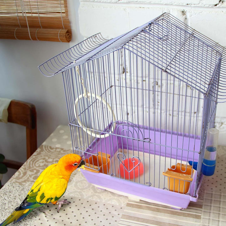 100 Ft X 22 Inch Bird Cage Liner Disposable Cages Cushion Pad Mat Precut Absorbent Bird Cage Paper Large Parakeet Cage Liners Accessories for Pet Animal Bird Parrot (White)