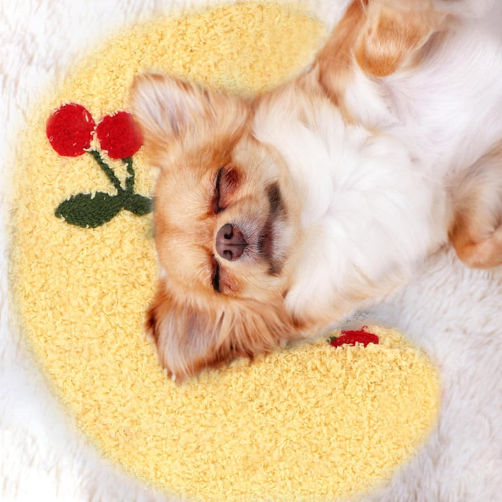 Dog Pillow, Anxiety Relief Pillow for Dog, Ultra Soft High Density Calming Pillow for Joint Relief Sleeping Improve, Pet Calming Toy