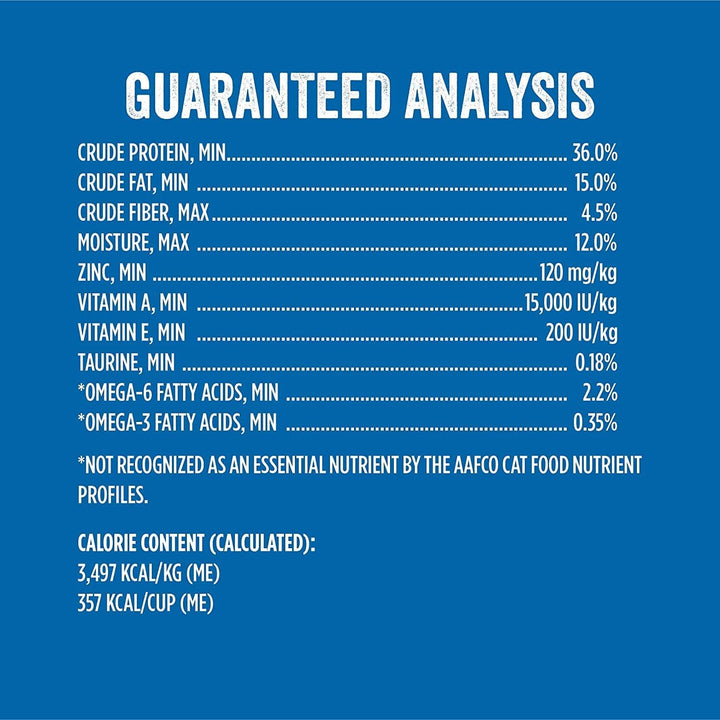 Grain Free Deboned Chicken, Pea and Vegetable Recipe Cat Food, 11Lb