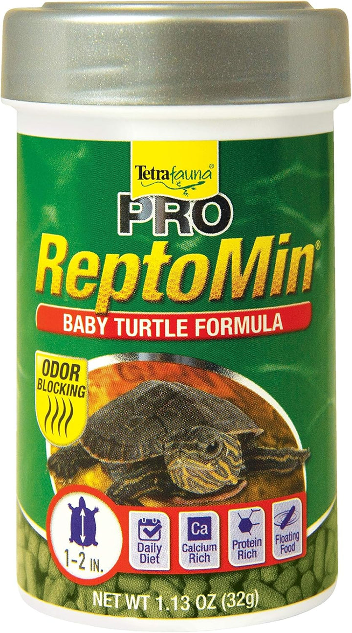fauna PRO Reptomin Pro Sticks Adult Turtle Formula Daily Diet for Aquatic Turtles, 8.11 Oz