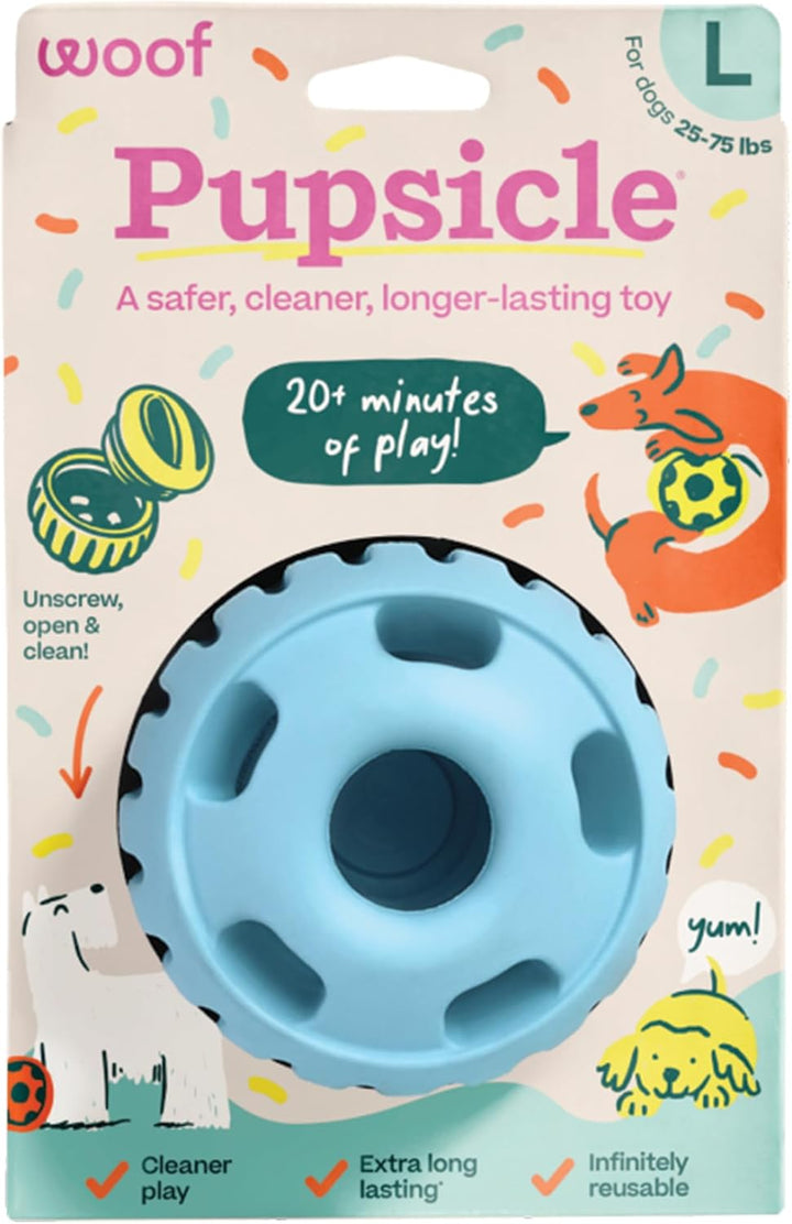 Pupsicle - Long-Lasting Interactive Dog Toy to Keep Your Pup Busy and Distracted - Safe for Dogs - Low-Mess Design - Dog Toys for Medium and Large Dogs 25-75 Lbs
