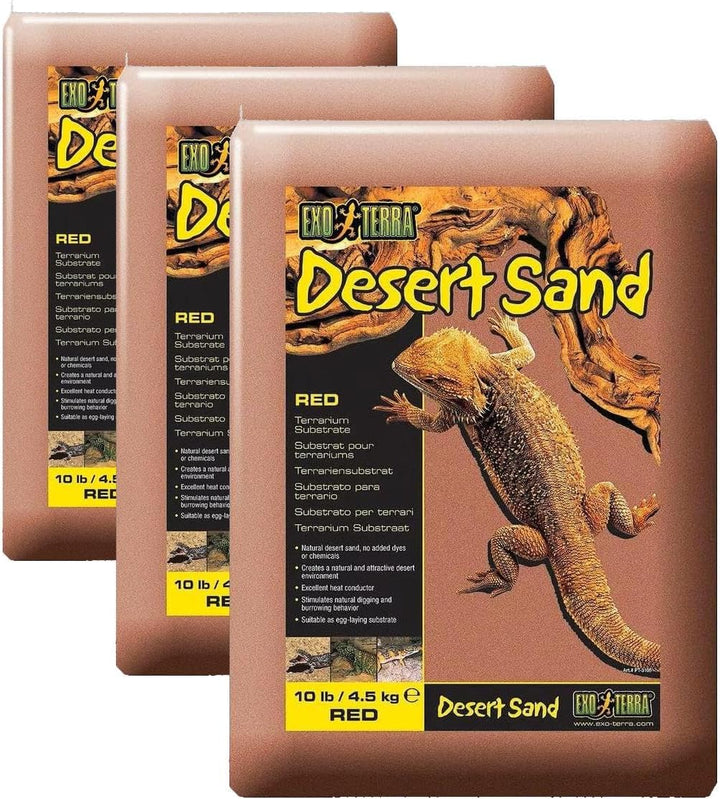 Desert Sand, 10-Pound, Red for All Breed Sizes