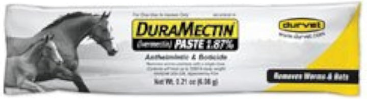 Duramectin Ivermectin Paste 1.87% for Horses, 0.21 Oz (Pack of 2)