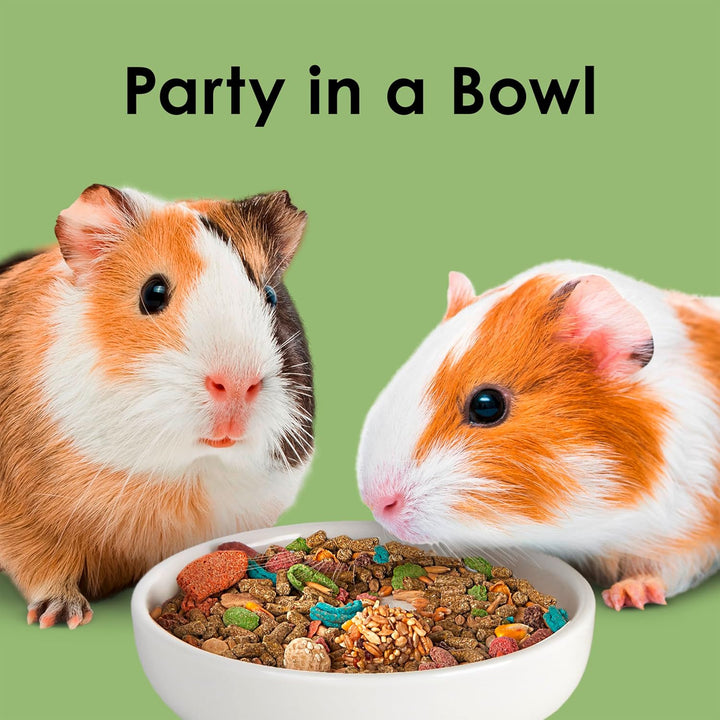 Fiesta Guinea Pig Food, Nutritious and Fun Blend, Supports Dental Health and Digestion, 4.5 Pounds