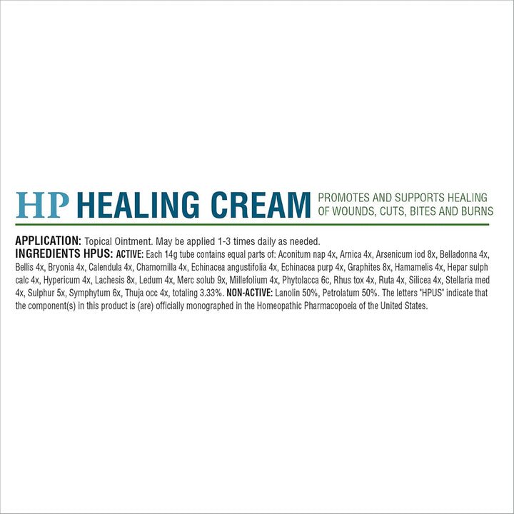 HP Healing Cream, Safe and Natural Skin-Healing Ointment for Cats and Dogs, 14 Grams