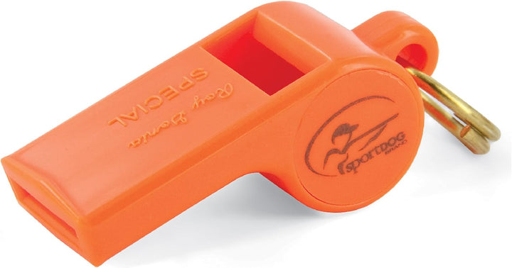Brand Roy Gonia Special Whistle without Pea - Hunting Dog Training Whistle with Easy-To-Blow Design - Orange