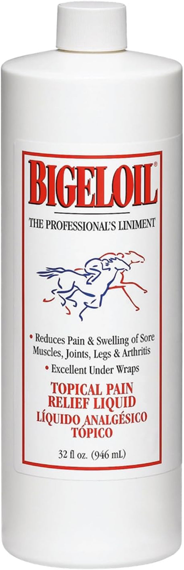 Bigeloil Liquid Liniment, Invigorating Topical Rub for Sore Muscles, Joints & Arthritis Pain