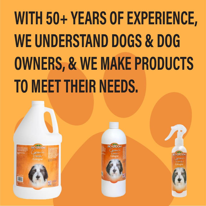 Groom'N Fresh Dog Cologne - Deodorizing Spray, Dog Bathing Supplies, Puppy Wash, Cat & Dog Grooming Supplies, Cruelty-Free, Made in USA, Dog Perfume - 8 Fl Oz 1-Pack