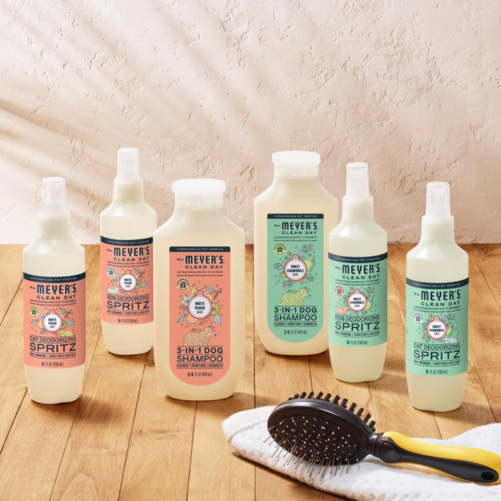 Clean Day Dog Deodorizing Spray, White Peach Scent, 8Oz
