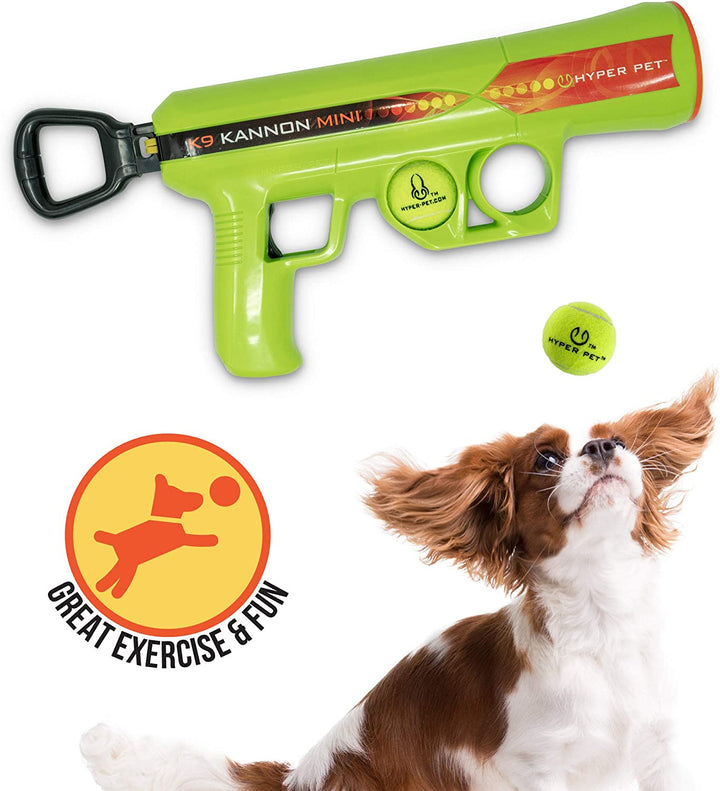 K9 Kannon Dog Ball Thrower Launcher for Dogs, All Breeds up to 60 Pounds, with One  2.5 Inch Tennis Ball, for All Breeds