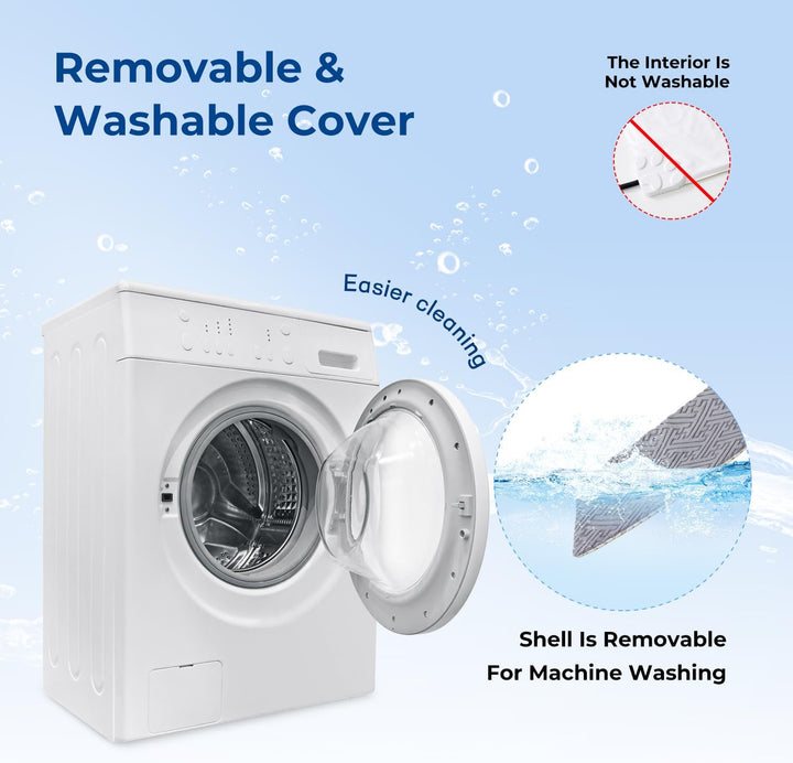 Cat Heating Pad - 11 Adjustable Temperature and 25 Timer Options, Heated Cat Bed Indoor Waterproof with Chew-Resistant Cord for Small Dogs, 18X18 Inch