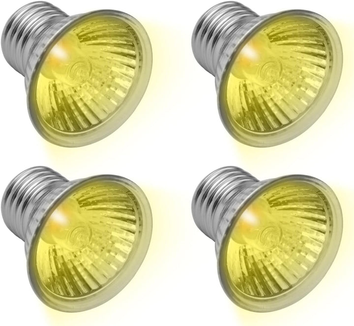 Reptile Heat Lamp with 50W UVA UVB Light Bulb, Basking Spot Light Simulated Sunlight, Heating Lamp for Turtle, Lizard, Snake, Beared Dragon, Amphibians