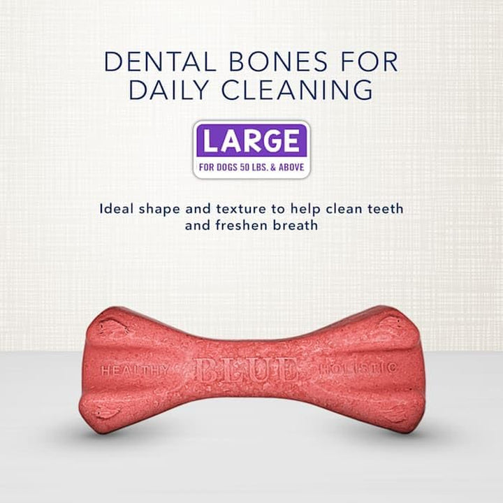 Dental Bones Large Natural Dental Chew Dog Treats Bag Jumbo Pack