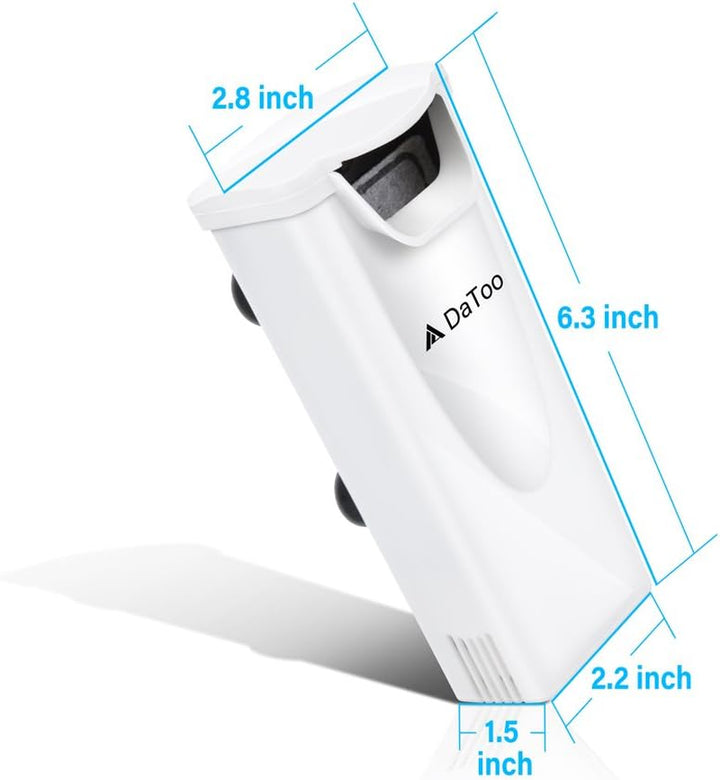 Aquarium Power Filter In-Tank Ultra Silent Small Fish Tank Filter 3W for Aquarium 1 to 10 Gallon Tank, 1 Yr Warranty