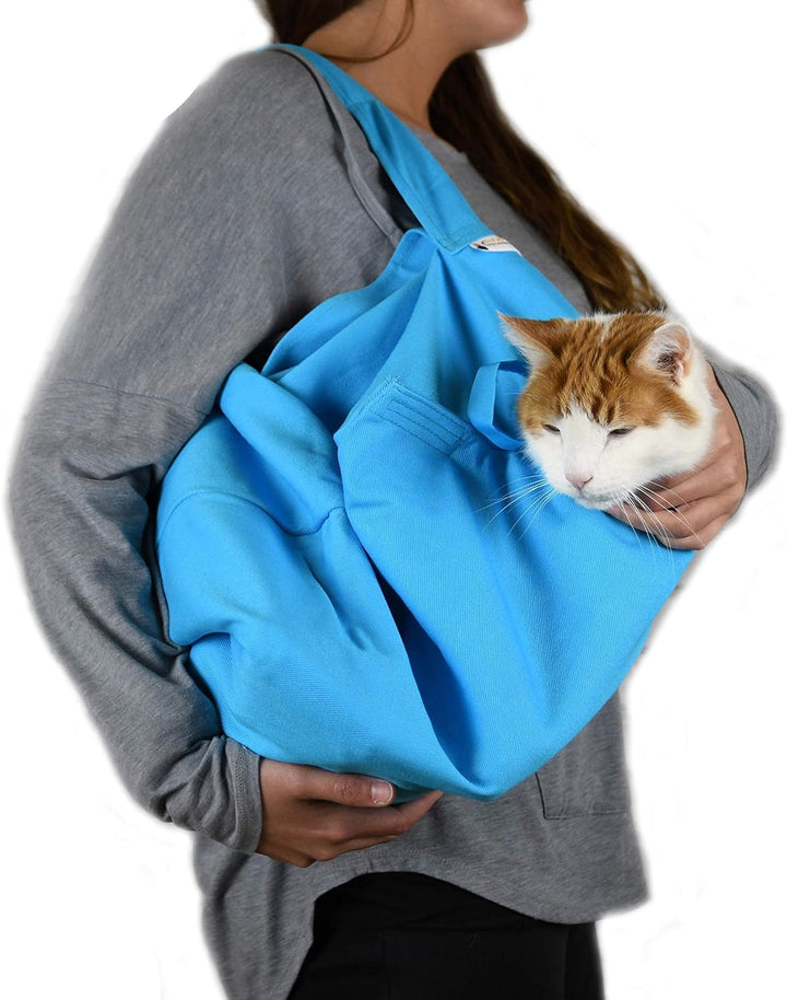 Cozy Comfort Carrier - Large Red Cat Carrier Soft and Pet Carrier for Nail Trimming, Vet Visits, Medication Administration, Dental Care, and Travel